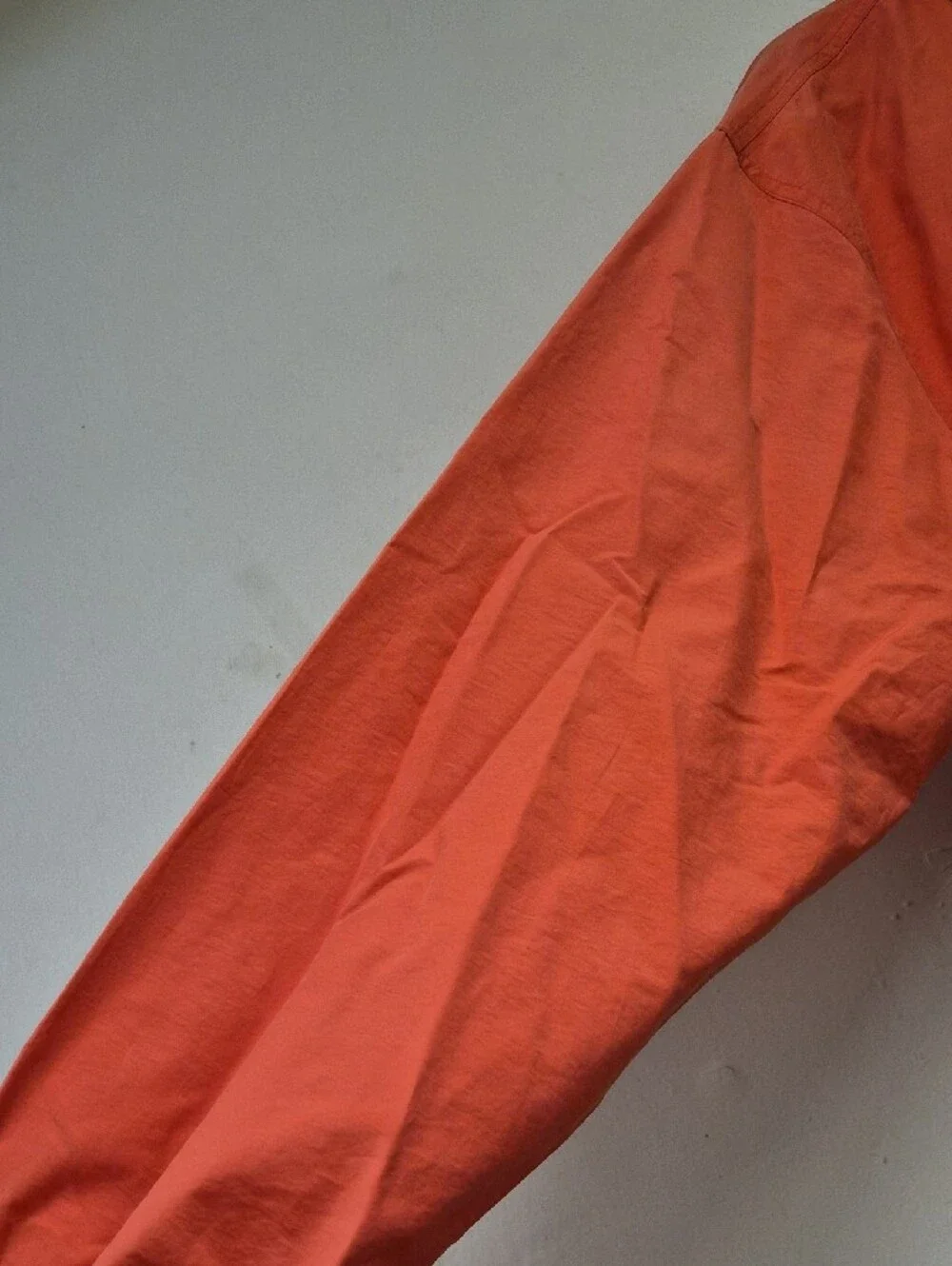 J. Crew Coral Hooded Windbreaker Jacket Size XL